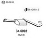OPEL 852136 Middle Silencer
